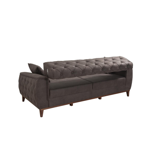 Sofa-krevet Garnitura Marta-TKM01-Antracit