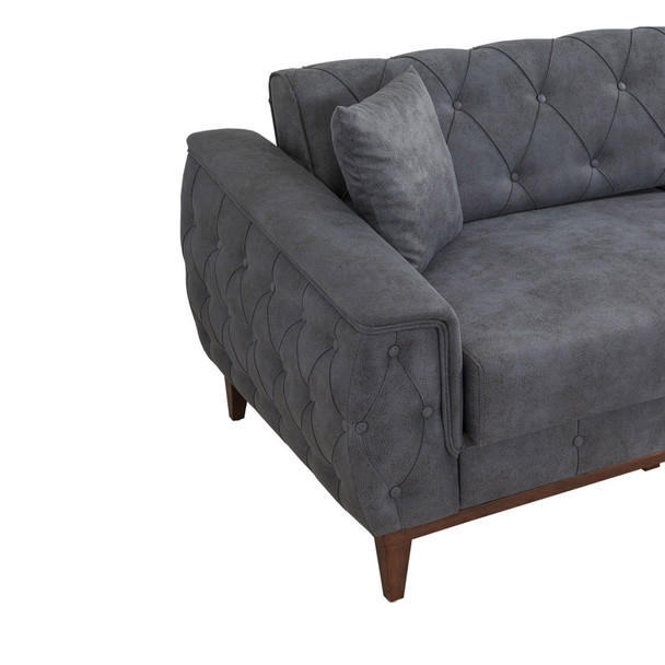 Sofa-krevet Garnitura Marta-TKM05-Plava