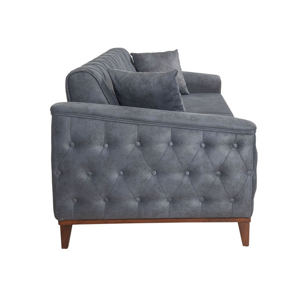 Sofa-krevet Garnitura Marta-TKM05-Plava