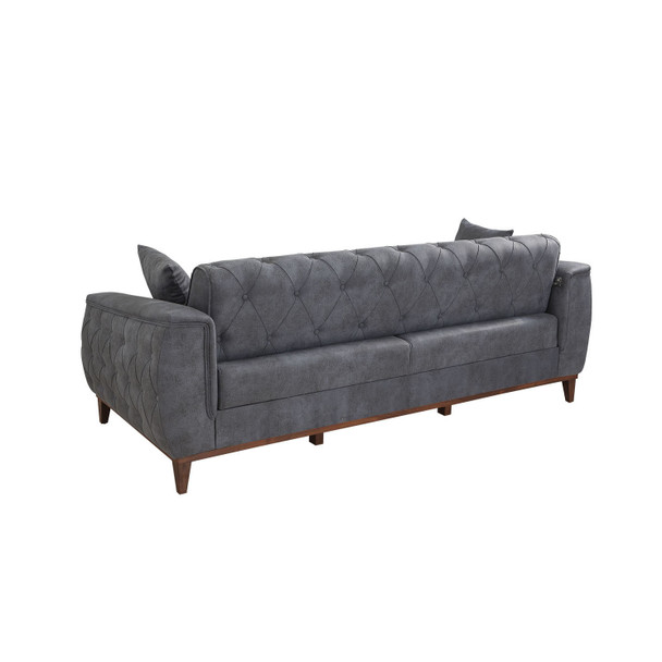 Sofa-krevet Garnitura Marta-TKM05-Plava