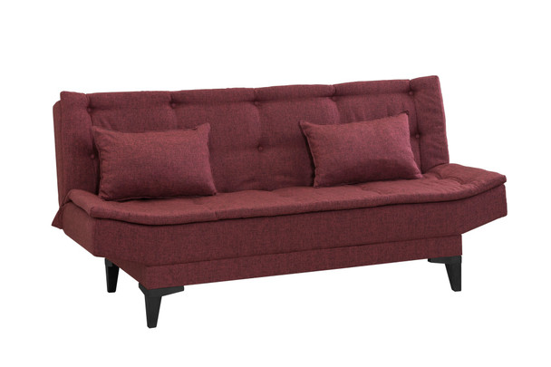 Sofa-krevet Garnitura Santo-S-Claret crvena -94819