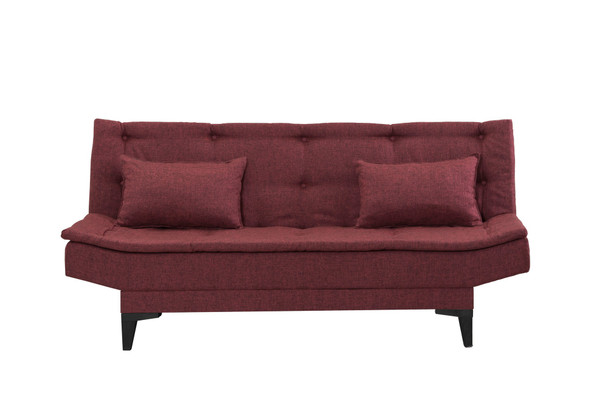 Sofa-krevet Garnitura Santo-S-Claret crvena -94819