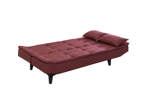 Sofa-krevet Garnitura Santo-S-Claret crvena -94819