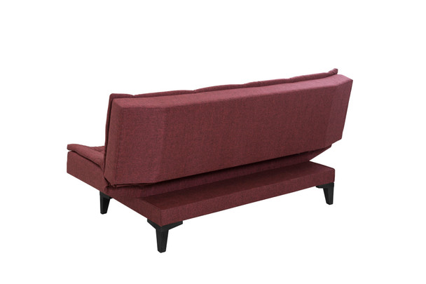 Sofa-krevet Garnitura Santo-S-Claret crvena -94819