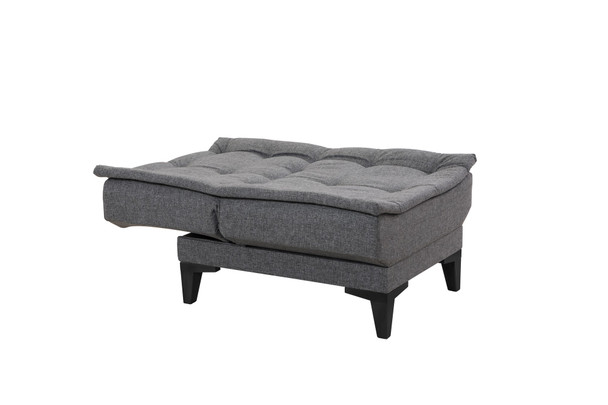 Sofa-krevet Garnitura Santo-S-Tamno siva -94216