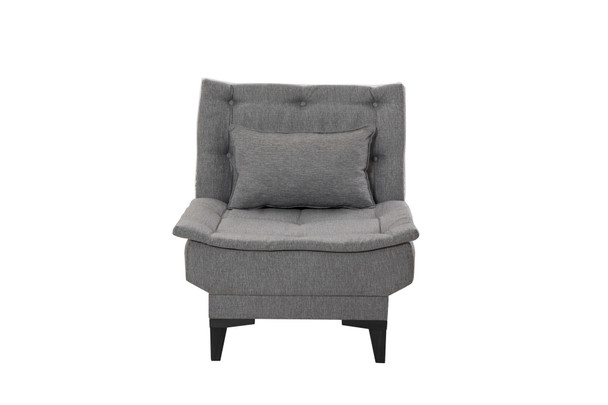 Sofa-krevet Garnitura Santo-S-Grey -1008