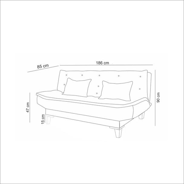 Sofa-krevet Garnitura Santo-TKM01-1053