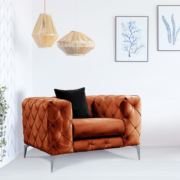 Wing Chair Como - narančasta