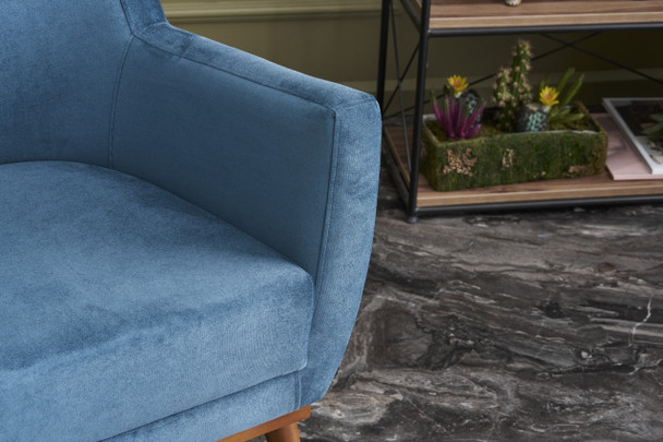 Wing Chair Gonca – Plava