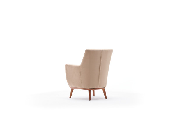 Wing Chair Gonca – Krem
