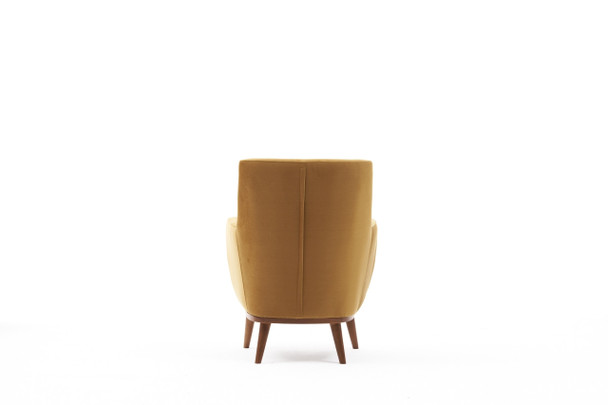 Wing Chair Gonca – Zlato