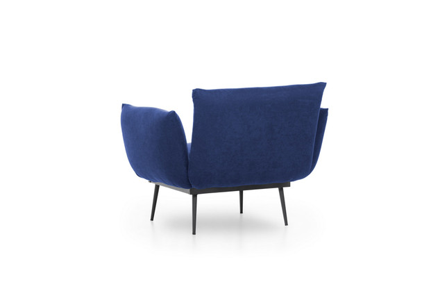 Wing Chair Jax Solo - tamnoplava GR125