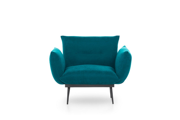 Wing Chair Jax Solo - Petrol Green GR124