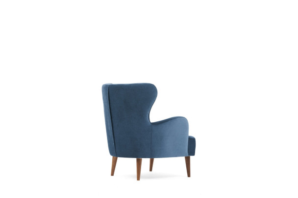 Wing Chair Karina - Plava