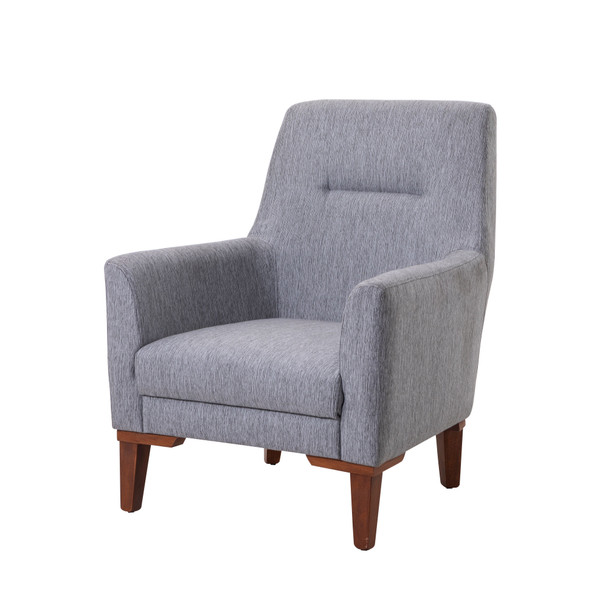 Wing Chair Liones-Grey