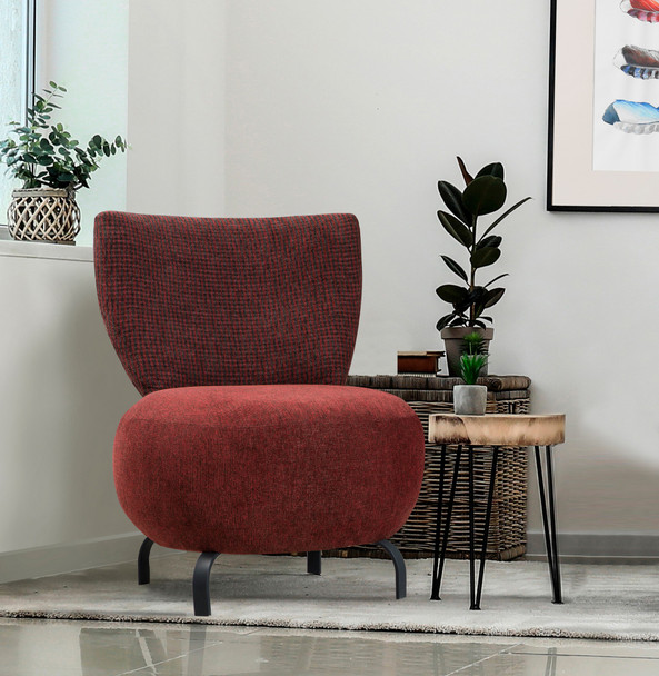 Wing Chair Loly-Claret crvena