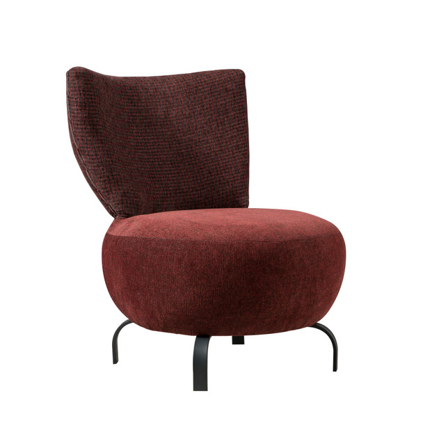 Wing Chair Loly-Claret crvena