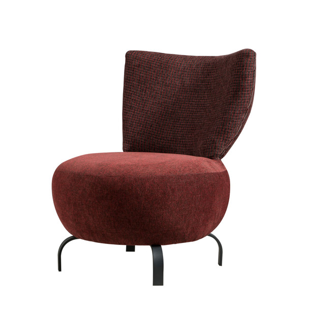 Wing Chair Loly-Claret crvena