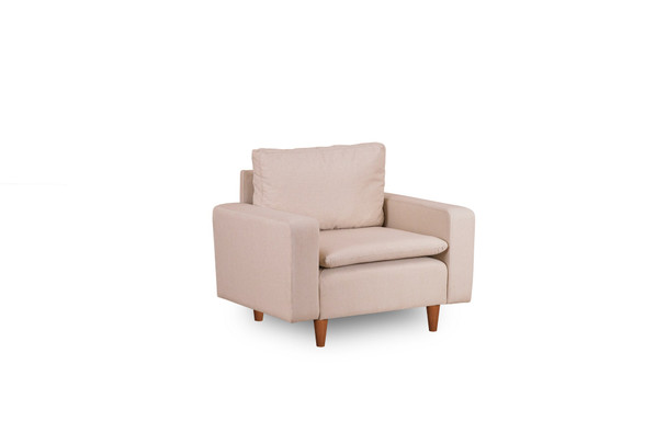 Wing Chair Lungo - krema