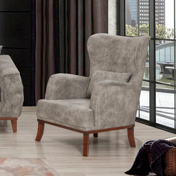 Wing Chair Marta-Gray