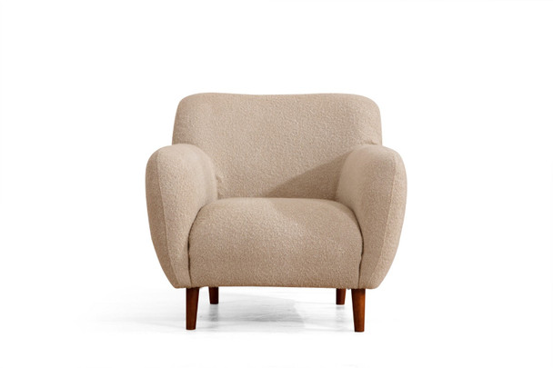 Wing Chair Napoli - Cappuccino