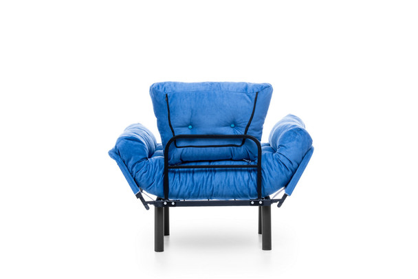 Wing Chair Nitta Singl - Plava