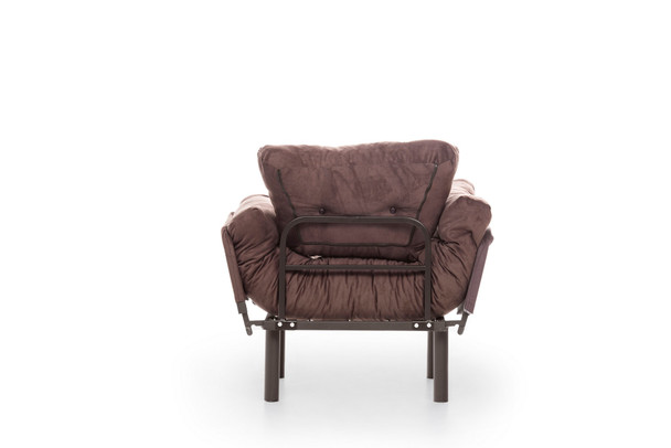 Wing Chair Nitta singl - smeđa