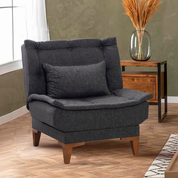 Wing Chair Santo-Antracit