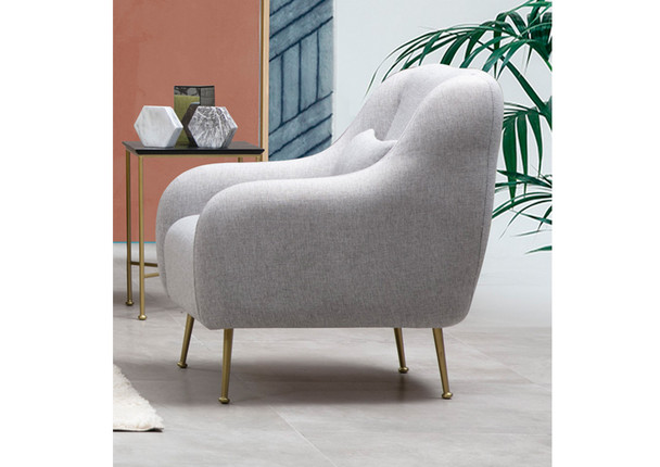 Wing Chair Sevilla Fotelja - Siva