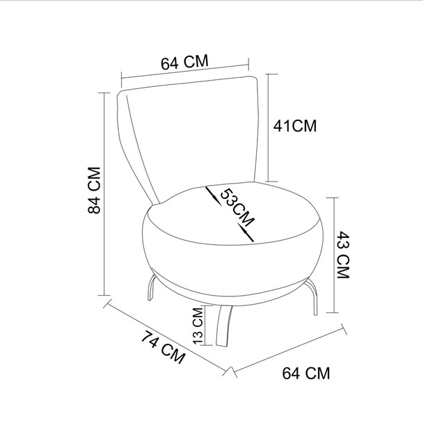 Set stolica Wing Loly Set-senf