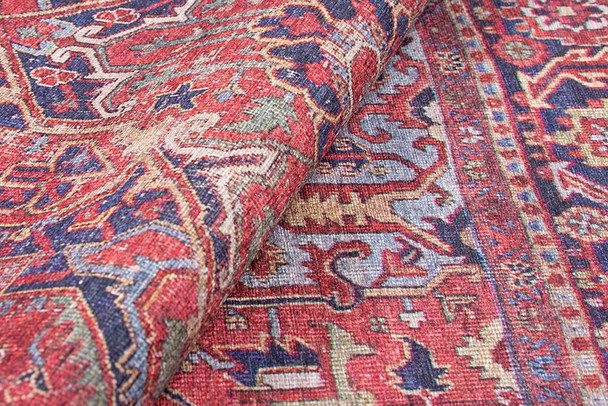 Tepih za hodnik (75 x 150) Blues Chenille - Claret Red AL 162   a.g