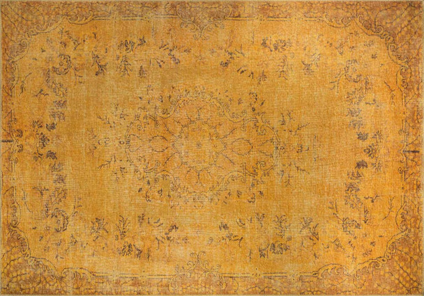 Tepih za hodnik (75 x 150) Dorian Chenille - žuta AL 27   a.g