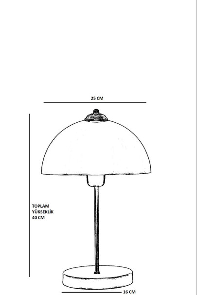 Stolna lampa Lungo 8754-2   a.g