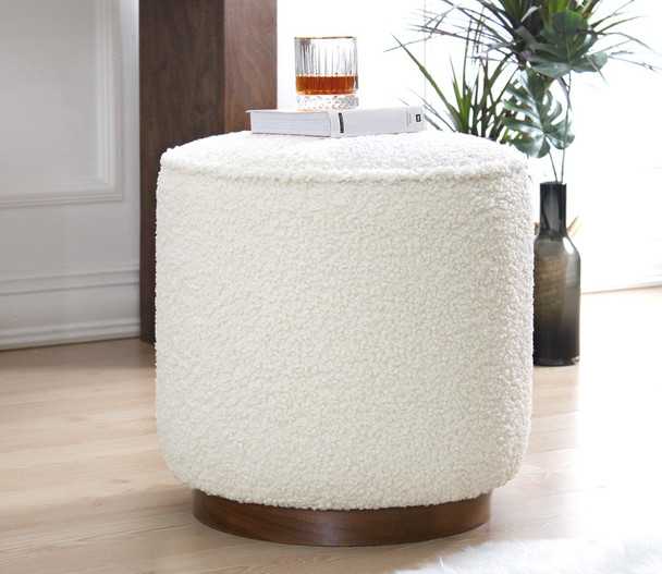 Pouffe Hellin - Bijeli.