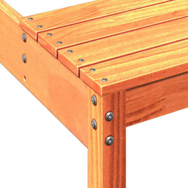 Stol za piknik voštano smeđi 160 x 134 x 75 cm masivna borovina 844648