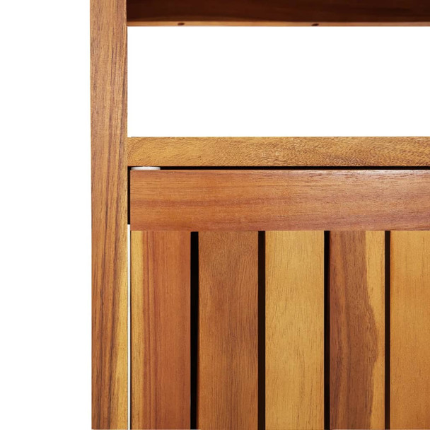 Konzolni vrtni stol 110 x 35 x 75 cm od masivnog drva bagrema 319697