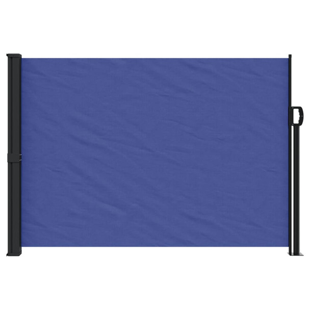 Uvlačiva bočna tenda 140 x 600 cm plava 4004506