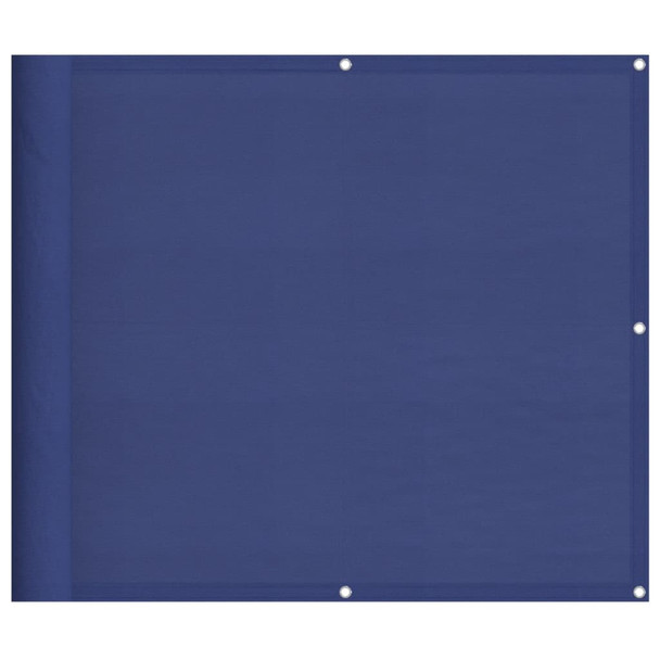 Balkonski zaslon plavi 90x700 cm 100 % poliester Oxford 4000284