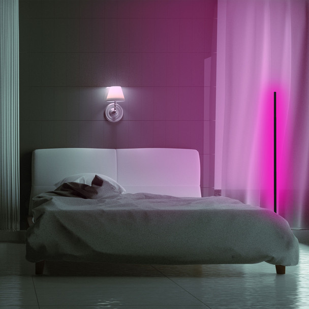 Podna svjetiljka Lumos - Ljubičasta