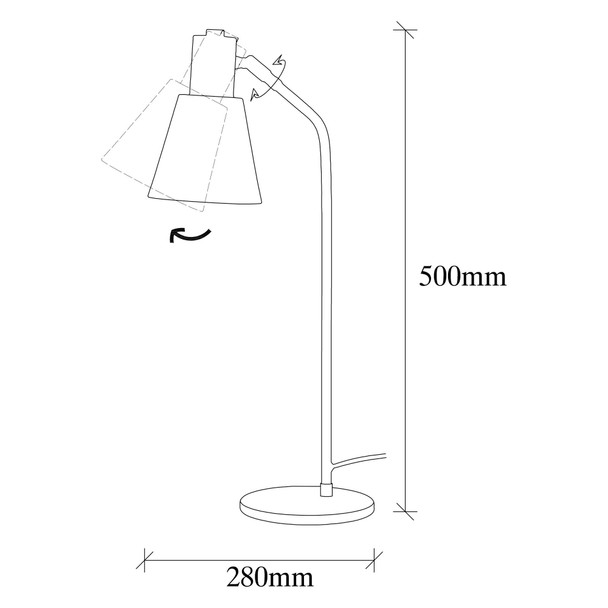 Stolna lampa Sivani - MR-606-US