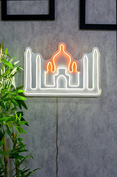 Dekorativna plastična led rasvjeta Taj Mahal - višebojan