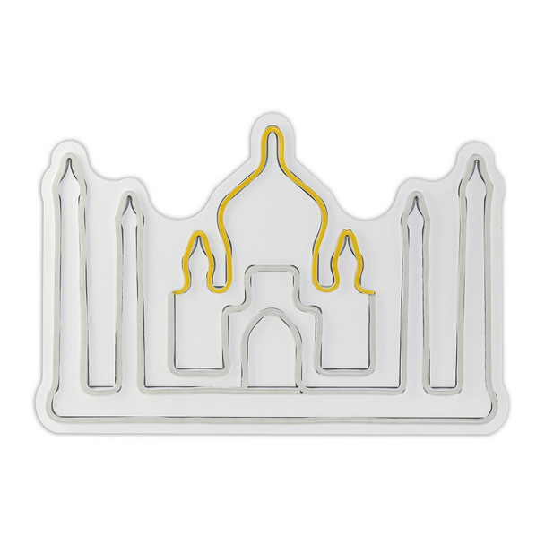 Dekorativna plastična led rasvjeta Taj Mahal - višebojan