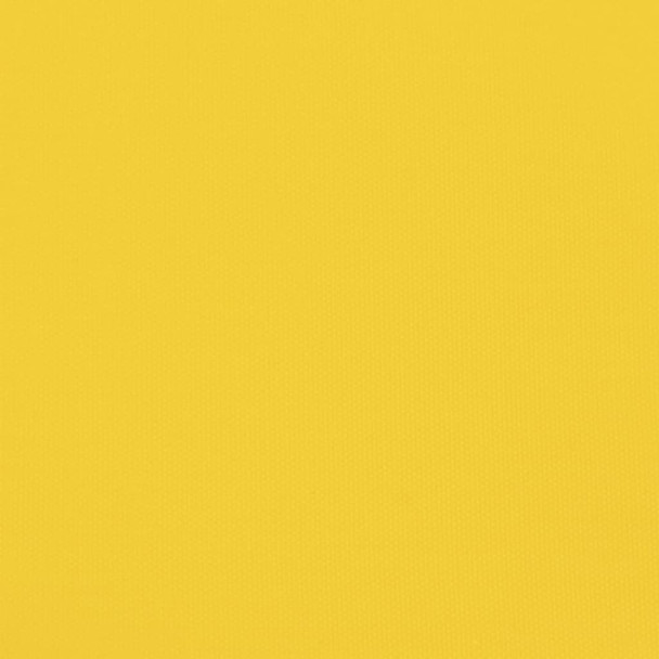 Prikolica za bicikl žuta od tkanine Oxford i željeza n.p