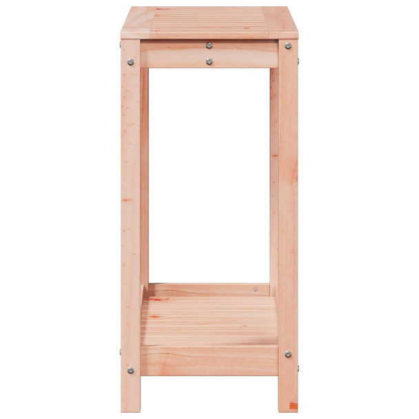 Stol za sadnju s policom 82,5 x 35 x 75 cm od masivne duglazije n.p