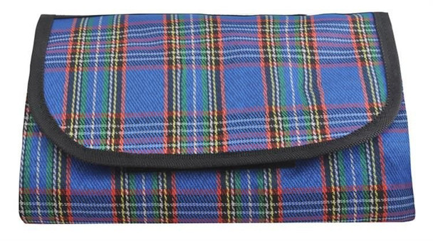 Podloga za piknik 145x180 basic - plava