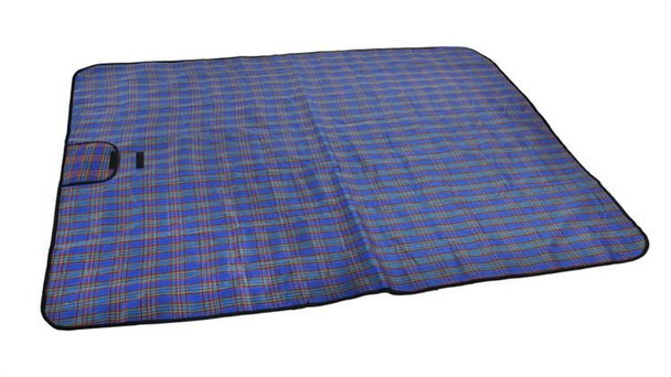 Podloga za piknik 145x180 basic - plava