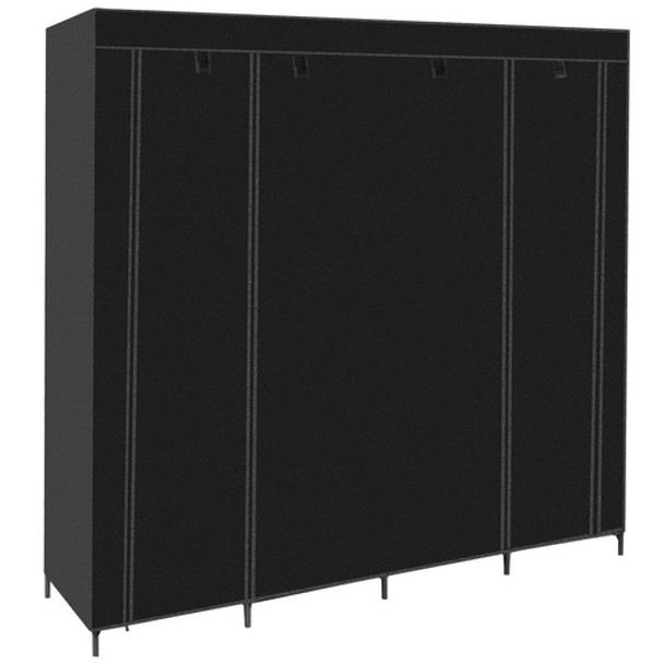 Sklopivi platneni ormar 170x170cm Ruhhy 23740