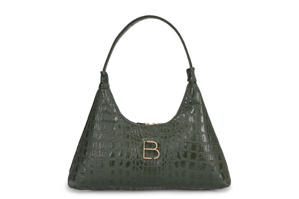 Torba za rame 505 - Croco Green