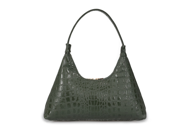 Torba za rame 505 - Croco Green