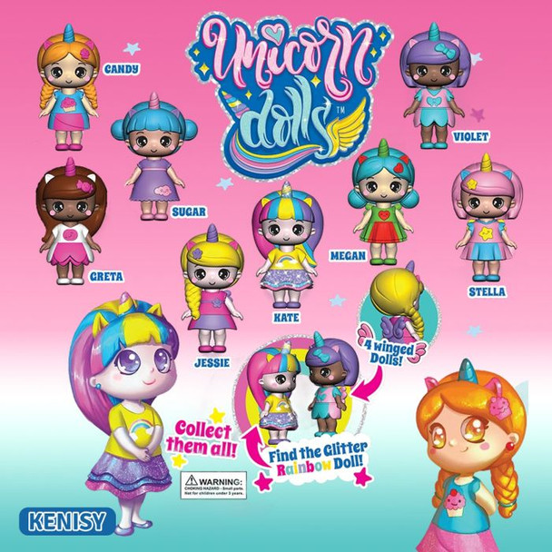 CT: Unicorn dolls emotions igračka u kapsuli 50mm